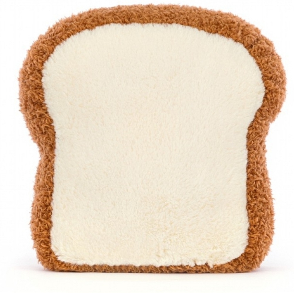 Jellycat Amuseable Small Toast 6x4" Soft & Plush NWT - Picture 3 of 6